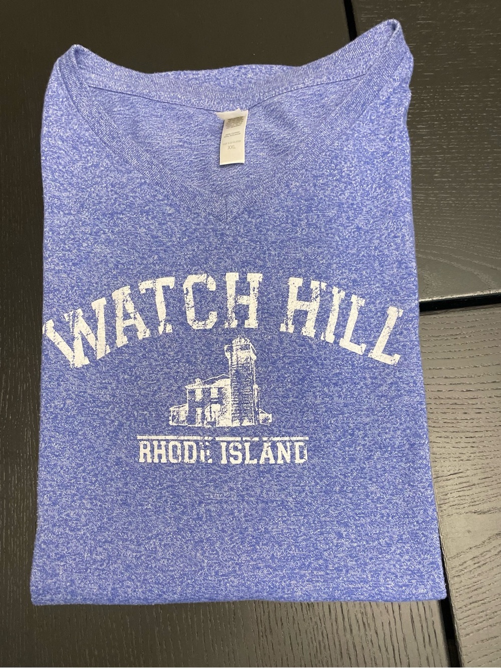 Watch Hill Rhode Island women’s Heather Blue Graphic Tee